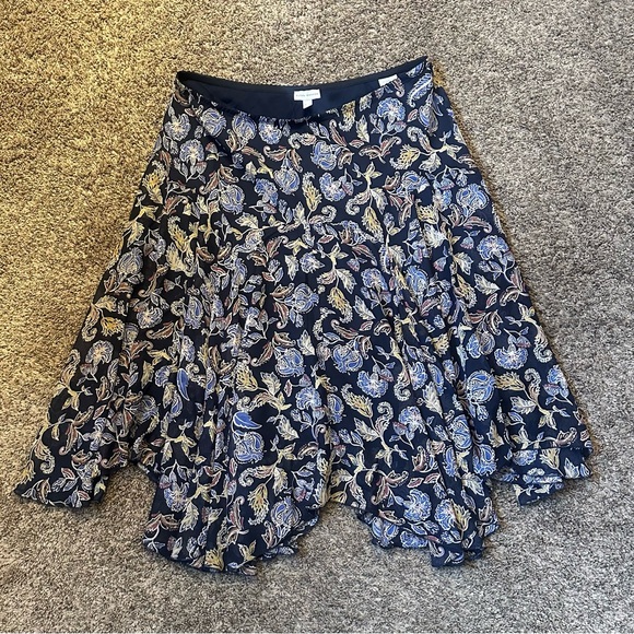 Susan Graver Dresses & Skirts - Susan Graver Blue Asymmetrical A-Line Skirt